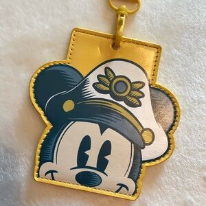 2 Disney Cruise Line 2023 Mickey 25th Anniversary Gold Castaway Club Lanyards